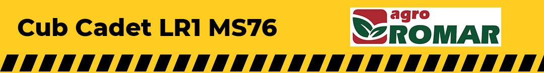 Rider spalinowy Cub Cadet LR1 MS76